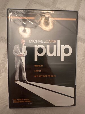 Pulp 1972 DVD Michael Caine, Mickey Rooney BRAND NEW SEALED