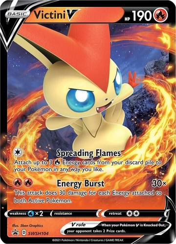 Pokemon SWSH PROMO V Cards - Choose Your Card - Ultra Rare, Full Art Holo NM - Picture 84 of 93