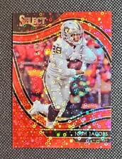 37/49 Josh Jacobs 2020 Panini Select Field Level Red Disco #333 Raiders SSP