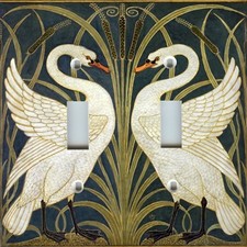 Light Switch Plate Cover Wall ART NOUVEAU SWA...