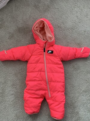 nike baby girl snowsuit