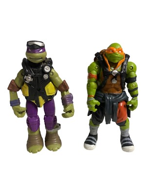 2x Teenage Mutant Ninja Turtles Diver Turtle Sub TMNT 2014 Viacom