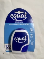 Equal Sweetener Zero Calorie Original Taste Sugar Free 100ct