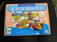 The Learning Journey My First Puzzle Sets: 4-In-A-Box Puzzles - 123