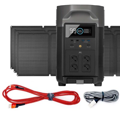 EcoFlow DELTA Pro inkl. 3x 400W Solarpanel (0% MwSt. nach §12 Abs. 3 UStG)