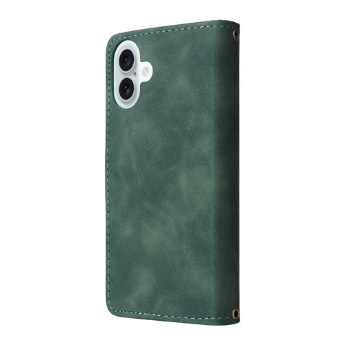For iPhone 16 15 14 13 12 11 Pro Max Zipper Leather Wallet Flip Stand Phone Case - Picture 67 of 77