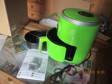 Energiesparende Heißluftfritteuse in Grün-Silber Ohne Öl-Neu