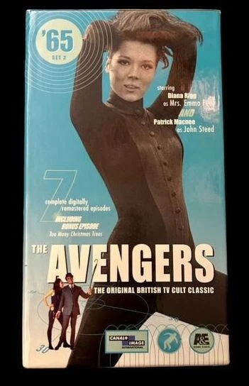 Lot of 8 Box Sets THE AVENGERS TV Series '65 - '67 or 24 VHS Tapes Steed Peel - Image 3 of 4