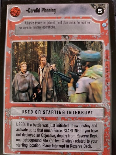 Star Wars CCG Endor SINGLES 2nd TIER Select Choose NrMint-MINT SWCCG - Picture 7 of 46