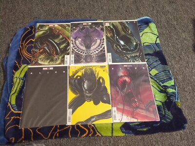 Marvel Alien Vol 1 Variant 17 Comic Lot 1x4,2,3,4,5x2,6x2,7,8,9,10,12 Aftermath 