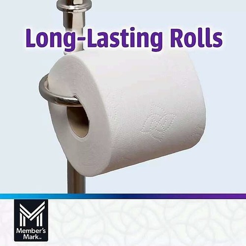 Member's Mark Ultra Premium 2-Ply Toilet Paper 45 Or 90 rolls, 235 sheets/roll - Picture 3 of 8