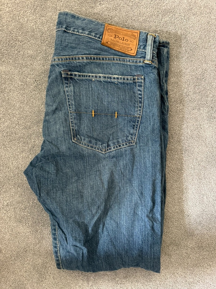 Vintage Polo Ralph Lauren Jeans Blue 31W 32L