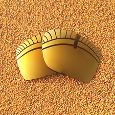 Polarized Lenses Replacement for-OAKLEY Big Taco Sunglass - Golden Brown Mirror