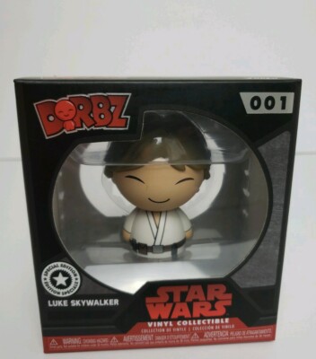 Funko Dorbz Star Wars Luke Skywalker Special Edition #01 New Vinyl  Collectible