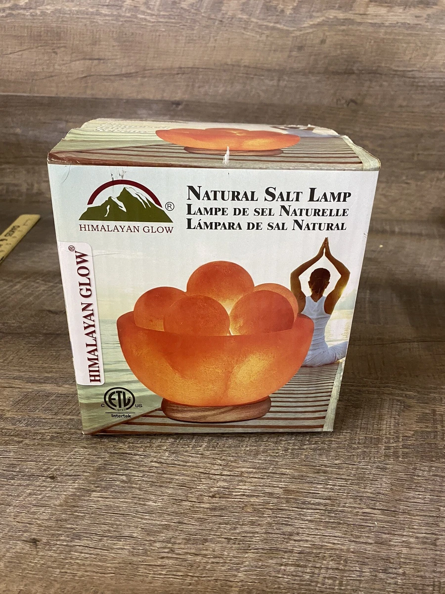 Himalayan Glow Salt Lamp Heated Massage Stones eBay
