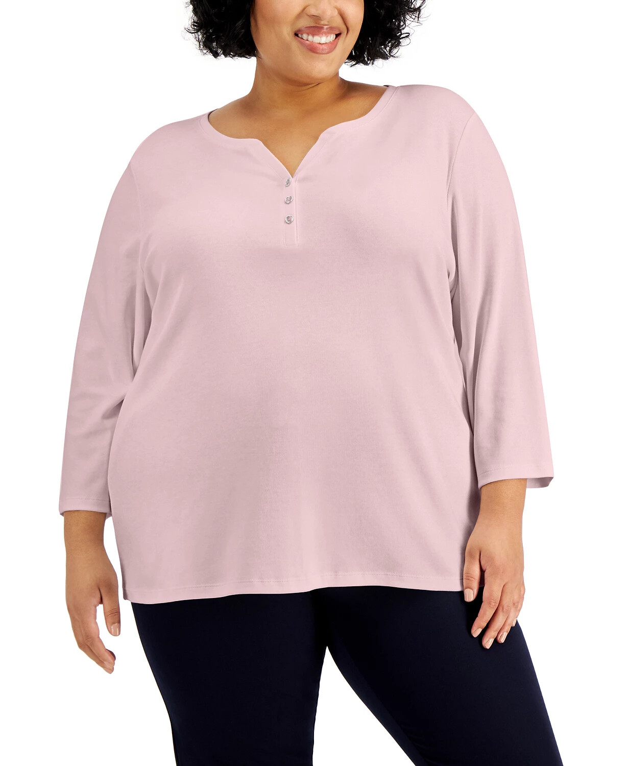 karen scott womens plus size tops