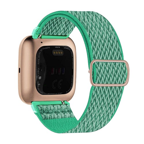 Für Fitbit Versa 4 3 2 / Fitbit Sense Sport Nylon gewebt elastisches Uhrenarmband Armband - Bild 28 von 94