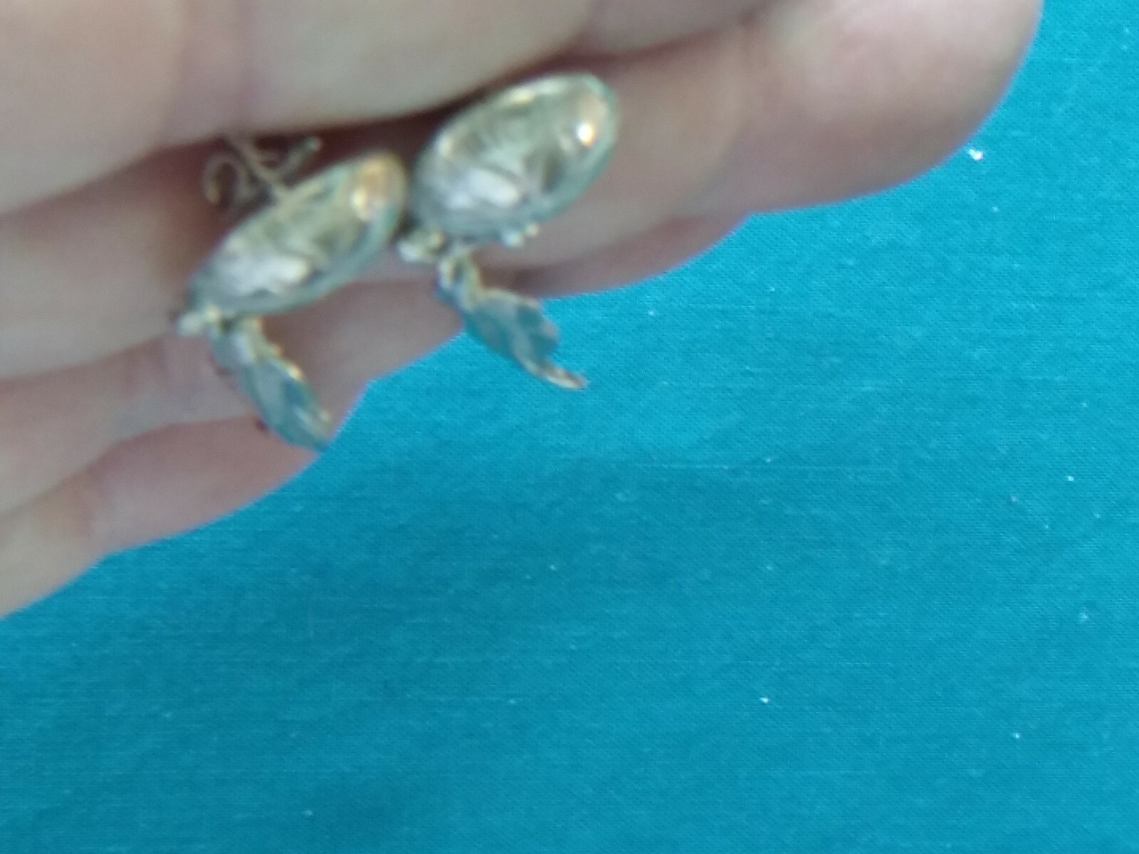 925 Sterling Silver Dangle Leaf Shape Earrings  #… - image 5