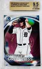 2020 Bowman Chrome Spencer Torkelson Glimpse Of Greatness Prospect BGS 9.5 💎