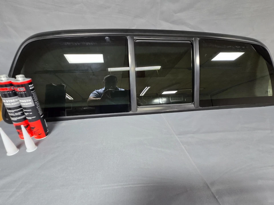 2005-2023 Toyota Tacoma Back Window Rear Slider Glass Original Style W Sealant - Image 2 of 4