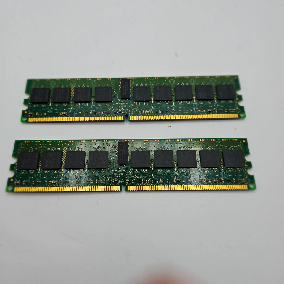 Hynix 2gb (2 x 1gb) RAM Kit PC2-3200 ECC Registered DIMM - Image 4 of 4