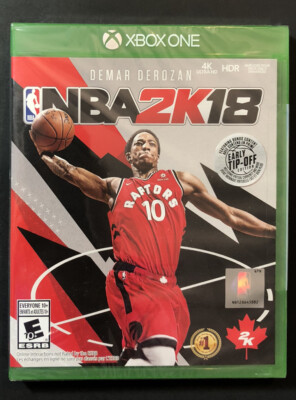 NBA 2K18 Early Tip-Off [ Demar Derozan Raptors Variant Cover ] (XBOX ONE) NEW
