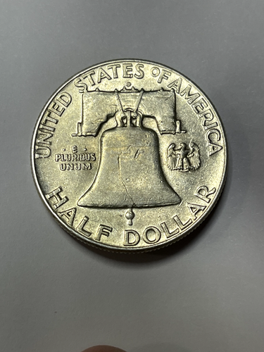 1962-D Ben Franklin Half Dollar - Circulated - VG - 52023 - Picture 5 of 8