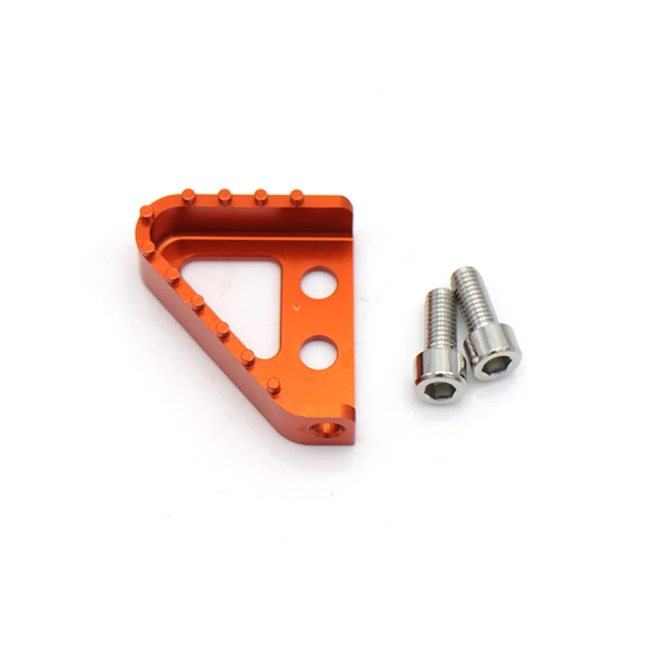 Punta de placa de paso de palanca de pedal de freno CNC para motocicleta para KTN 690 125-530cc SXF Foto 3 de 4