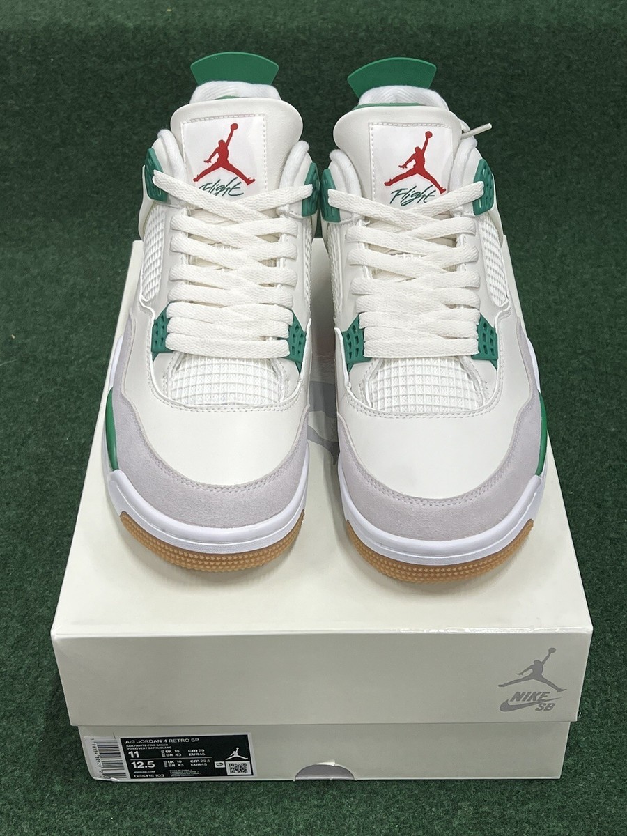 Air Jordan 4 Retro SB Pine Green Size 11 DR5415-103 AJ4 IV | eBay