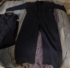 New Bulwark IQ Series FR Coveralls  50-Regular Blue FR Westex G2 Cat2/2112