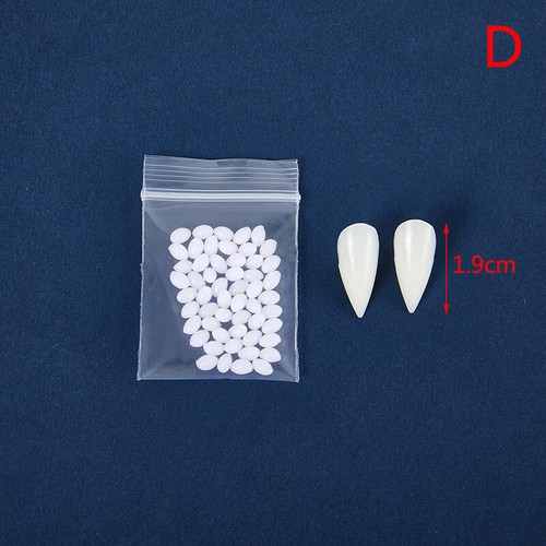 Halloween party Fangs Decoration DIY Resin vampire teeth Props Horror with gl S1 - Picture 10 of 14