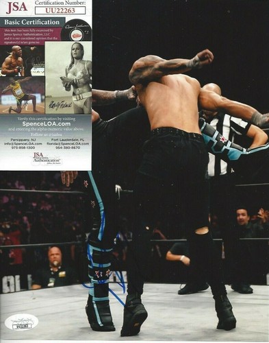 CM Punk Autographed 8x10 WWE AEW Best In The World JSA Free Shipping C865 - Picture 2 of 2