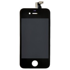 LCD Digitizer Frame Assembly for Apple iPhone 4 GSM Black Front Glass Touch Top