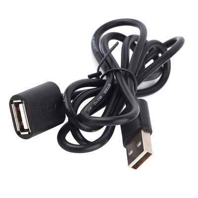 5i Rubber TPE Soft Wire Black Lightweight Smart Bracelet USB Charging Cable Watc