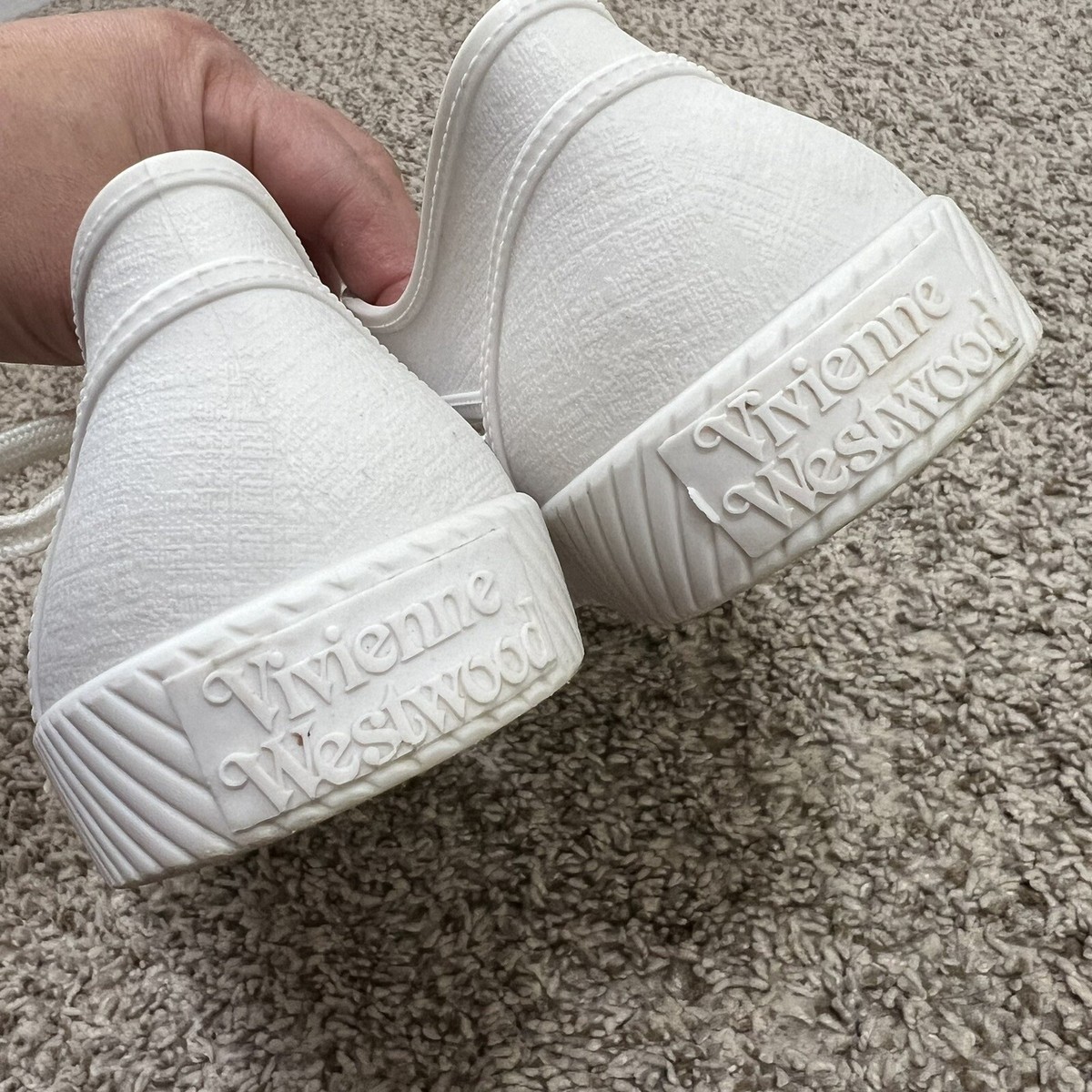 Vivienne Westwood x Melissa Brighton Cut-Out Sneaker White Vivienne Westwood x Melissa Brighton Cut-Out Sneaker White