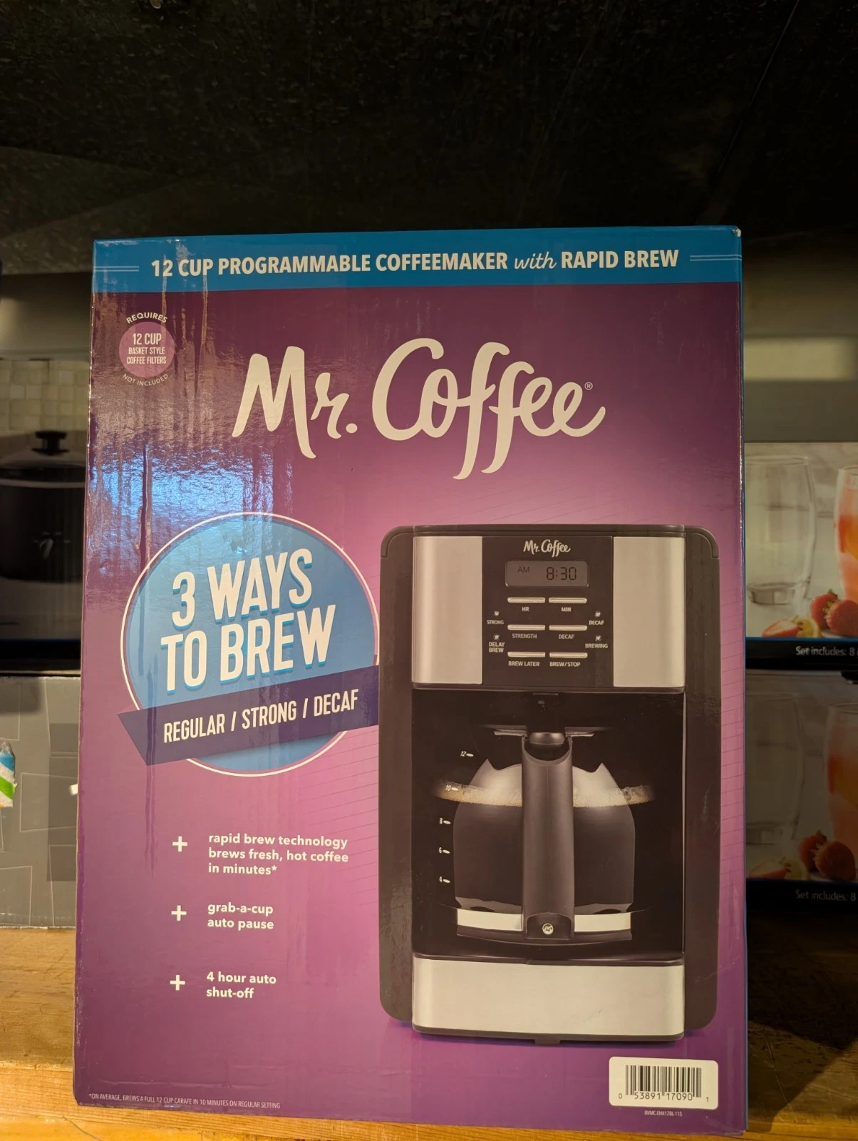 Mr. Coffee 12-Cup Programmable Coffee Maker With Rapid Brew BVMC-EHX33BM-NP New
Opens in a new windo