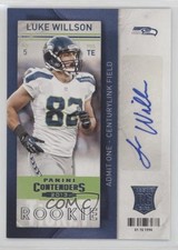 2013 Panini Contenders Luke Willson #162 Auto 9s2