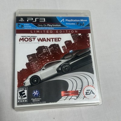 Need for Speed: Most Wanted -- Limited Edition (Sony PlayStation 3, 2012)