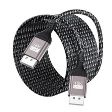 Displayport Cable 2.1 10FT, DP 2.1 Cable Support 16K 60Hz, 8K 120Hz, 4K 240Hz, 8