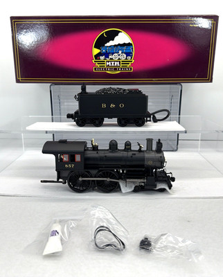 MTH Premier 20-3155-1 Baltimore & Ohio 4-4-0 Steam Engine PS.2 O New #857 3v B&O