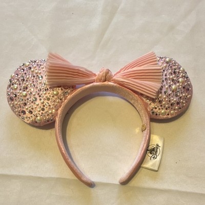 Disney x BaubleBar Minnie Mouse Pink Ear Headband Bow  display picture 3
