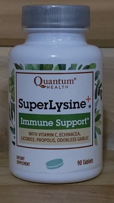 Quantum Health Super Lysine Immune Support Dietary Supplement 90 Tablets Sealed