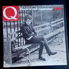Q Magazine Rock 'n' roll calendar 1994 Dylan Hendrix The Clash Tim Buckley TF-15
