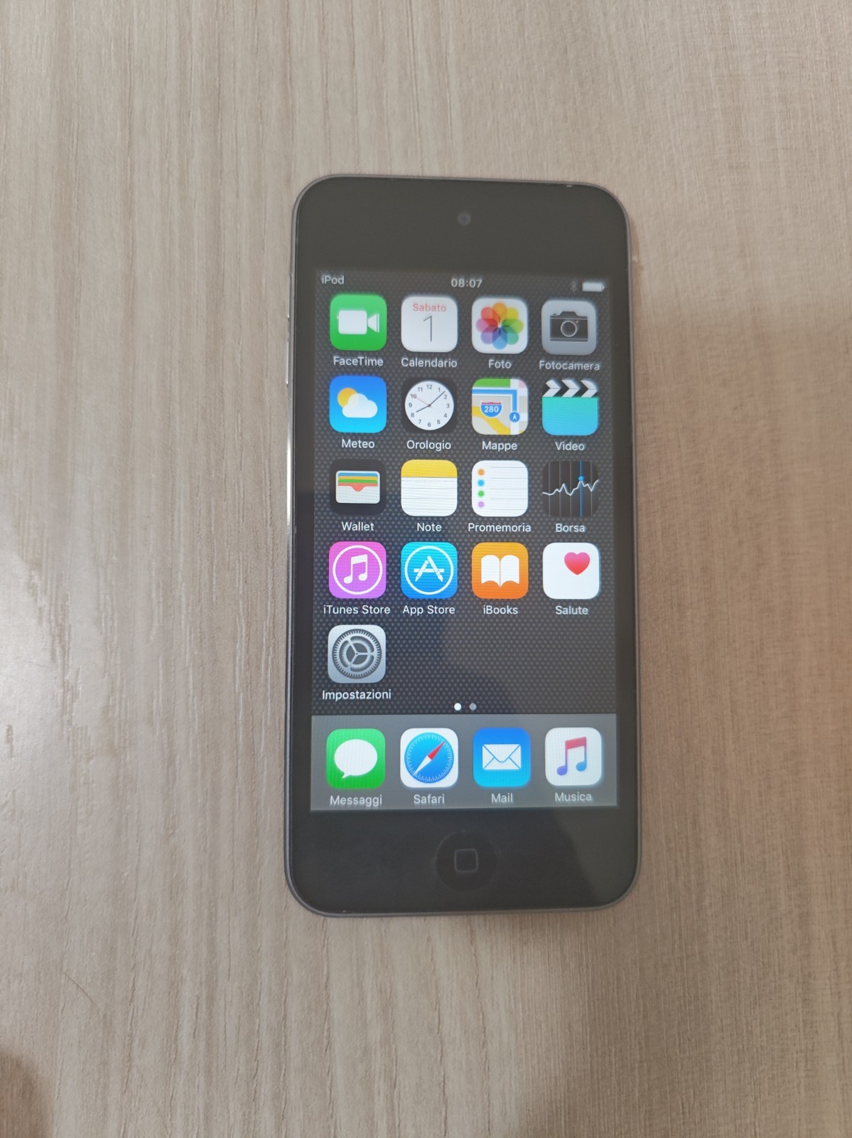Apple iPod Touch 5th 16gb A1421 Grigio Siderale Gray 5732 LEGGERE DESCRIZIONE