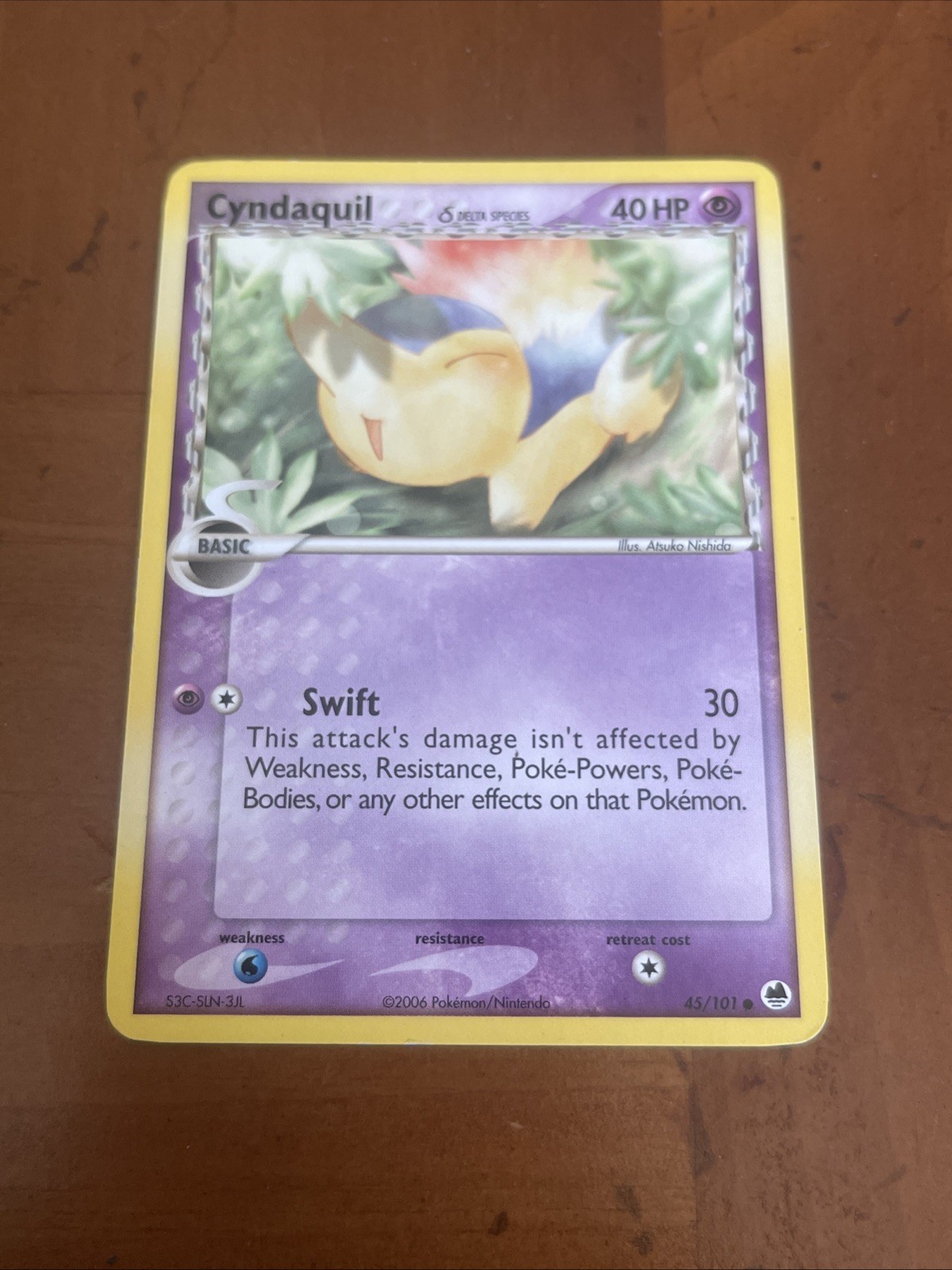 Cyndaquil (Delta Species) Common Dragon Frontiers 45/101 MP
