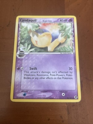 Cyndaquil (Delta Species) Common Dragon Frontiers 45/101 MP