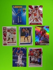 2021-22 Moses Moody Lot Of 7 Different Panini Cards Rookie Rated