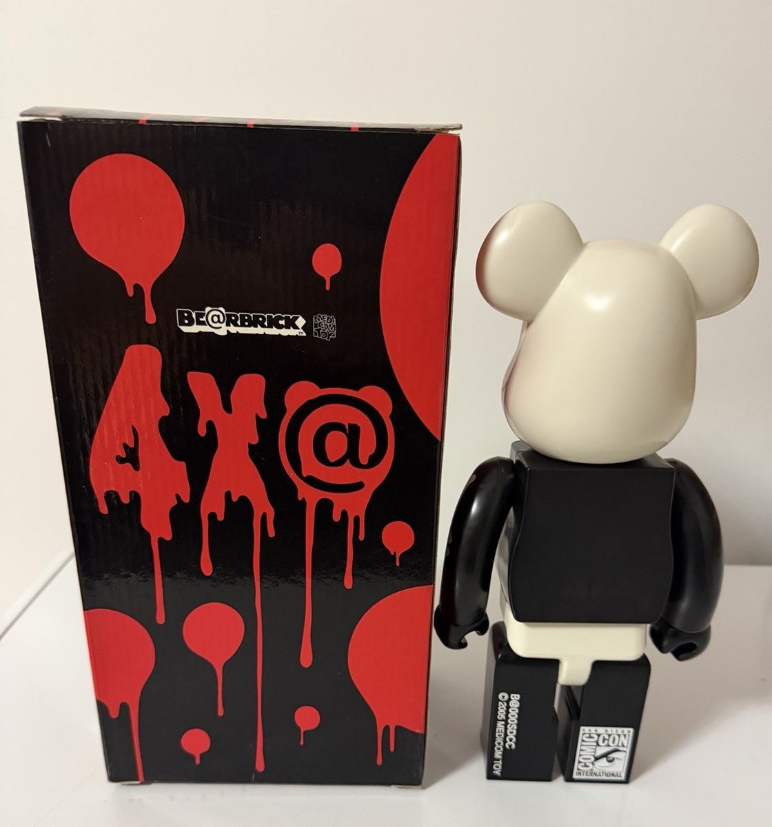 Bearbrick 400% horror skull 2005 medicom toy Be@rbrick | eBay