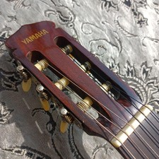 Bougie logo condensé YAMAHA n°G-50 guitare classique Circa 1968