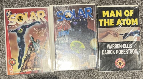 Solar Man Of The Atom Hell On Earth Mini serie completa 1-4 y 2 otros - Imagen 1 de 2